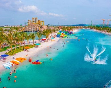 Tổ hợp biển hồ tạo sóng Royal Wave Park xác lập kỷ lục thế giới
