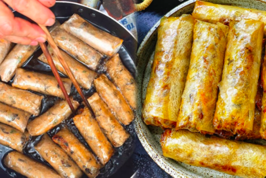 Thêm thứ này vào chảo trước khi rán nem, 10 cái vàng giòn cả 10, để lâu không ỉu
